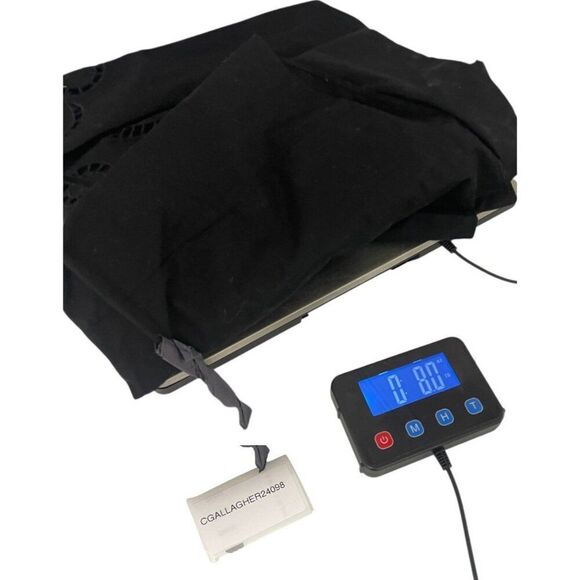 Zara Womens Dress XL Black Embroidered Eyelet Midi Backless A-Line 5107/246 NWT - Picture 10 of 10